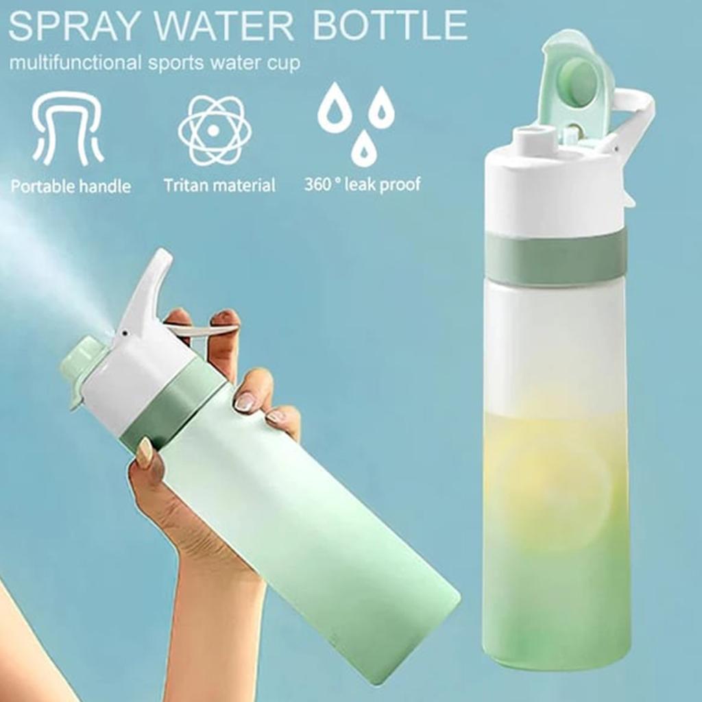 650ml Portable Water Bottle for Outdoor Sport Fitness Water Cup Large Capacity Spray Bottle BPA Free Drinkware Travel Bottles