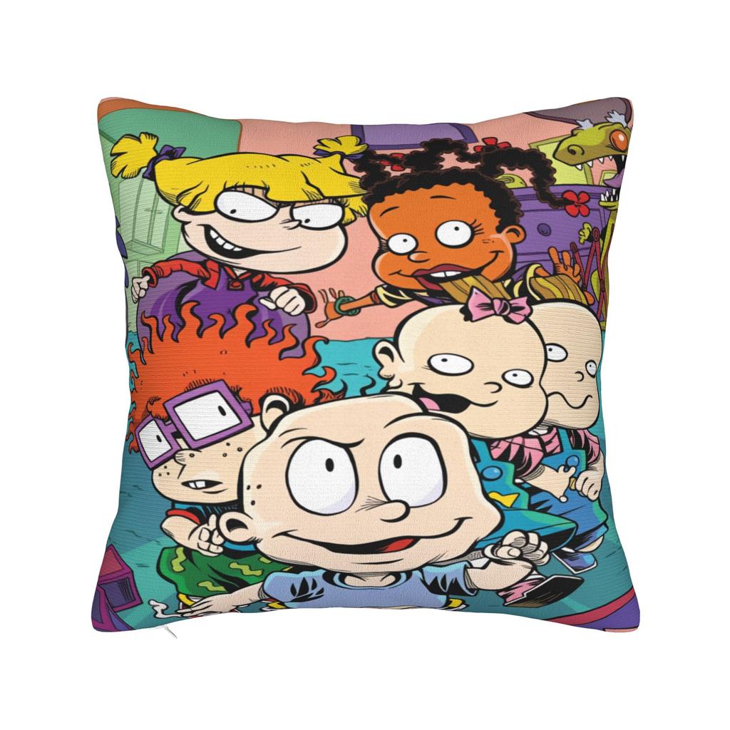 Rugratsed Chuckie Finster Anime Pillow Case Design Pillow Cover For Sofa Home Decor Fashion Pillowcases