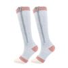 Zippered Compression Socks Thigh-High Zipper Toeless Design Compression Stockings for Men & Women High Quality Nylon Fabric