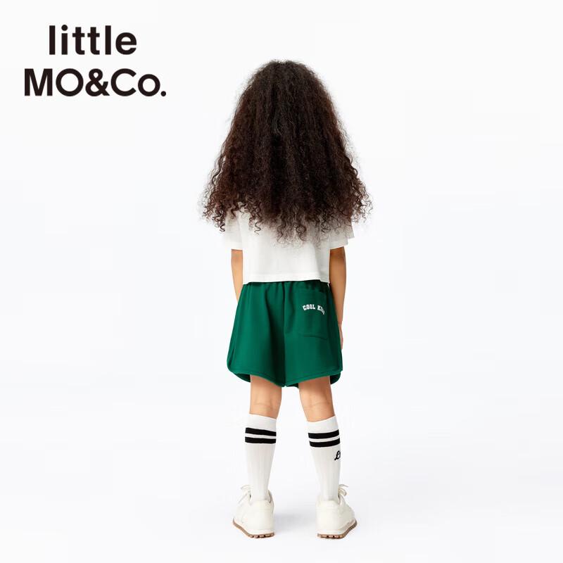 Little MO&Co. Летний комплект: футболка и шорты для девочек