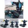 Childrens Inertia Transforming Car Toy With Onebutton Morphing For Boys And Developmental Play
