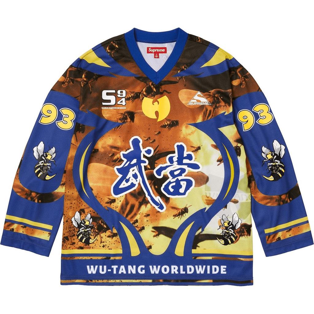 Men's Supreme x Wu-Tang Clan Hockey Jersey 'Black'
