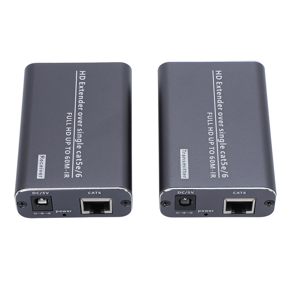 HD Multimedia Interface Extender Kit Infrared 60M HD Multimedia Sound Video Transmitter for Home The