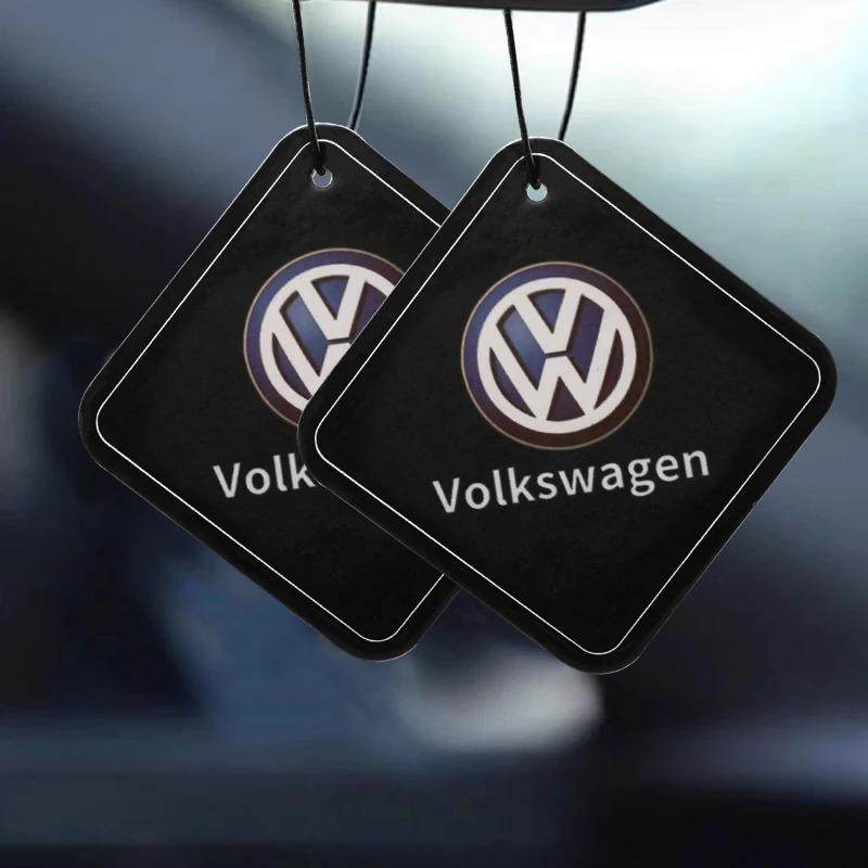 VW Series Car Air Freshener Auto Interior Perfume Rearview Mirror Pendant for Volkswagen Polo Passat B5 B6 B7 T4 T5 Golf Tiguan zk8