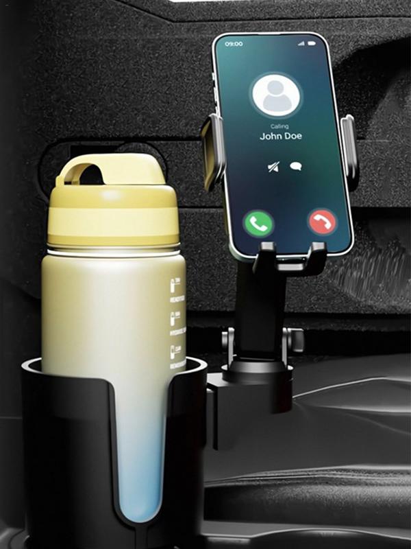 Многофункциональный автомобильный держатель для телефона, авто 2 в 1, держатель для сотового телефона, подставка для стакана, гибкая поддержка для сотового телефона в автомобиле