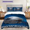 Dortmund Vibrant Emblem Bedding (1 * duvet cover + 2 * pillowcase, without core) 2D Flat Bedding set Christmas birthday gift Soft and comfortable