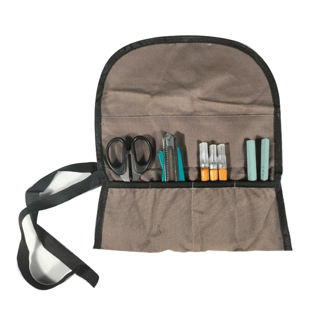 Roll Up Tool Bag Organizers for Mens Mechanic Tool Hardware Tool Organizers Bag Tool Repair Electrician Tool Roll Up Bag