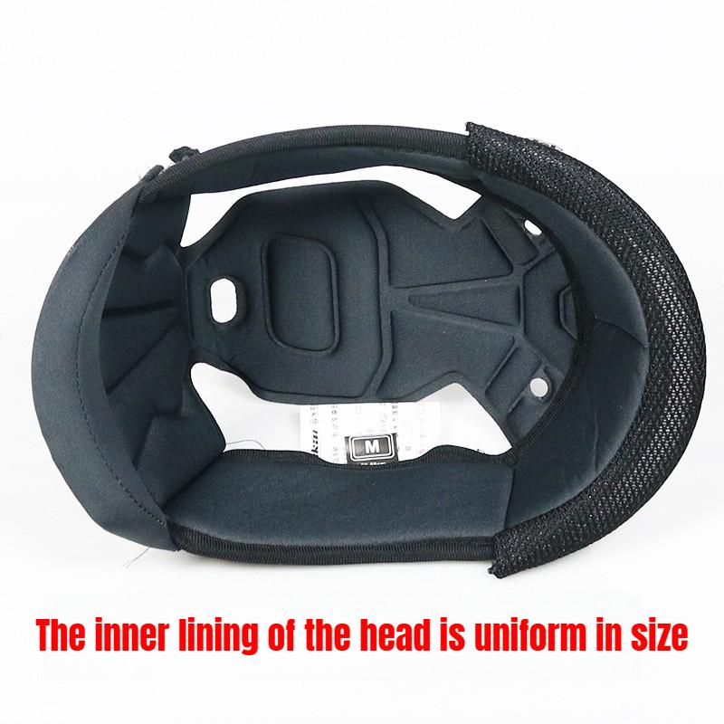 Универсальные амбушюры для мотошлема JIEKAI 902/310 ORZ 991/966 AIS 611/805, внутренние вкладыши для шлема S-XXXL, комфортная посадка