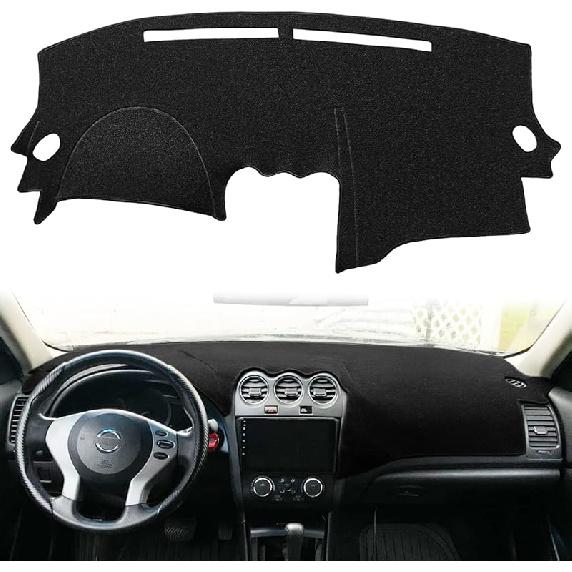 Коврик на панель приборов Yiz Dash Cover Mat Подходит для Nissan Altima 2002-2004 Накладка на панель приборов Коврик (черный) J194
