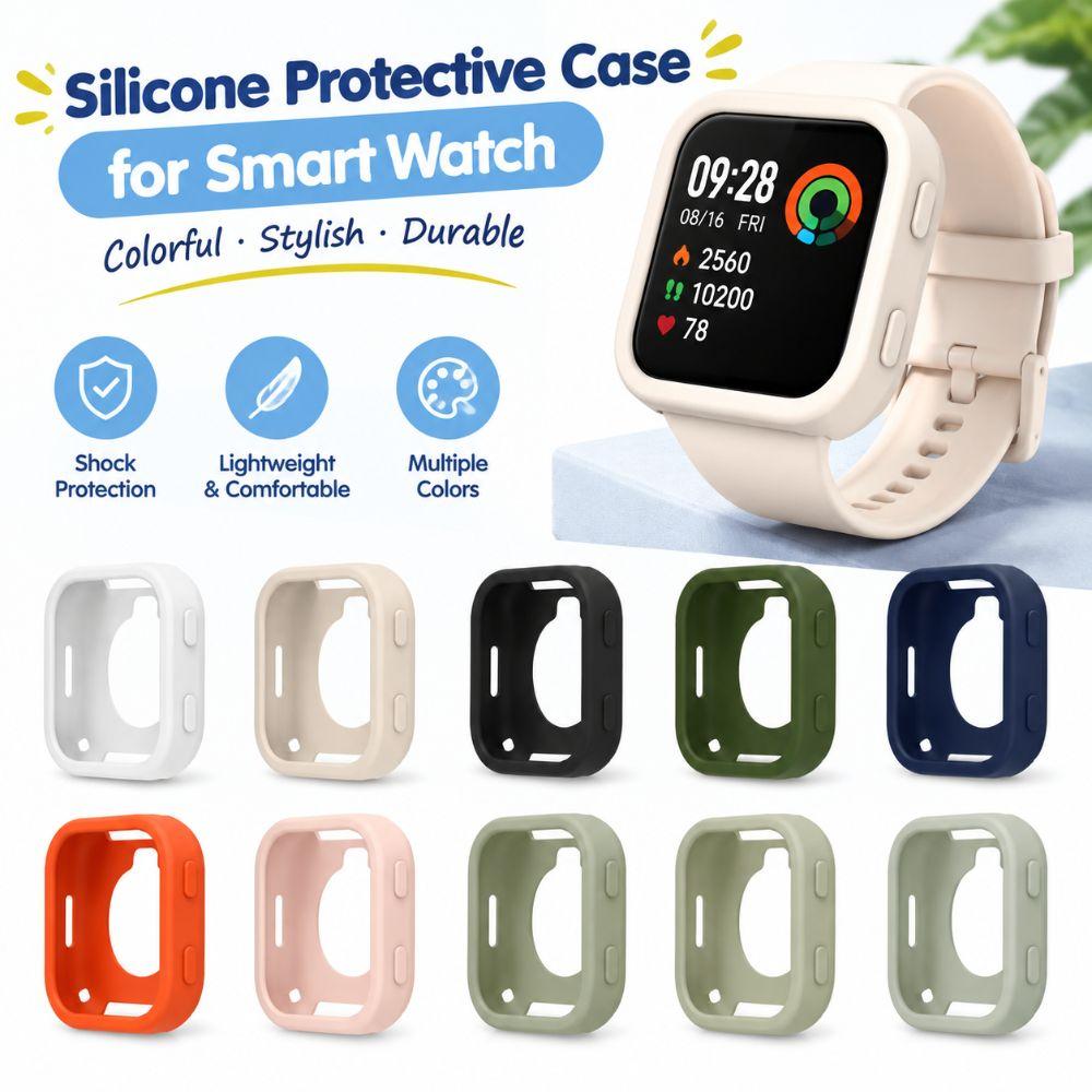 360° Protection Silicone Case Anti-Scratch Replacement Cover for Amazfit Bip MAX Fitness