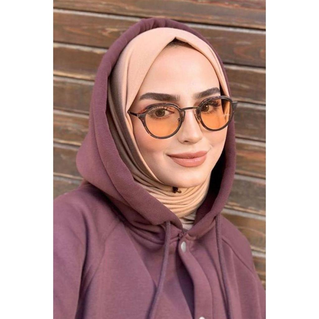 Premium Jersey Hijab Camel