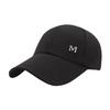 Бейсболка с вышивкой в виде буквы M, однотонная шляпа от солнца, регулируемые шляпы для пап, солнцезащитная шляпа, кепка Gorras U7H4