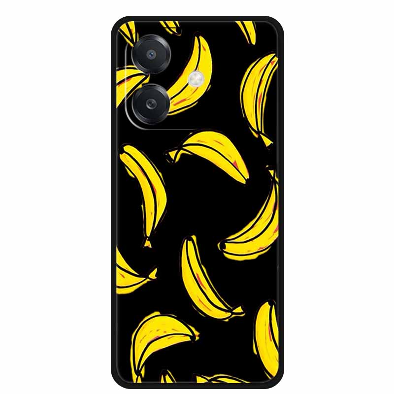Чехол для OPPO A3 / A3x 5G 6.67" Funda Черный Силиконовый Мягкий Чехол для Телефона Для OPPO A3x A3 5G Задняя Крышка Чехол A 3x A 3 x A3 x Мультяшный