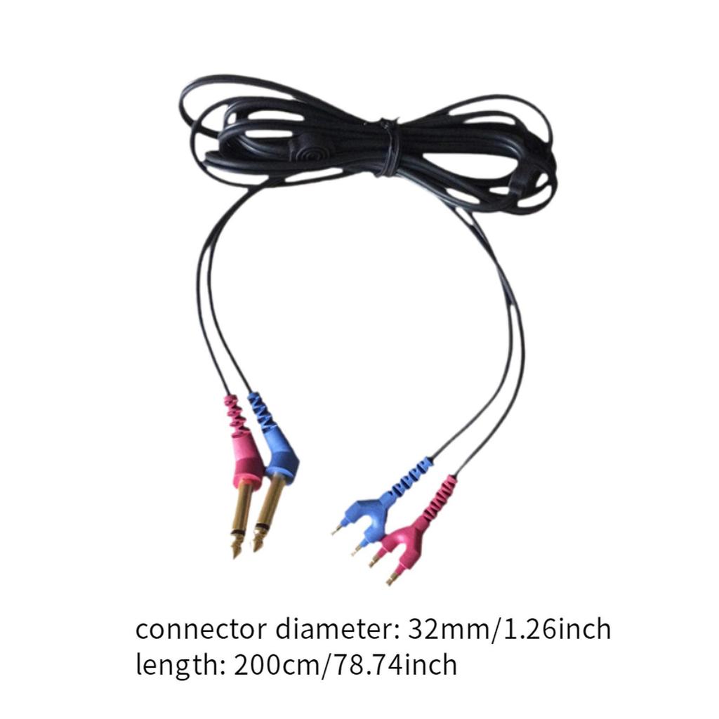 Audiometer Headphone Cable Air Transducers Headset Wire for Conduction Hearing Tester
