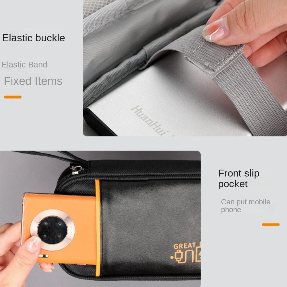 Пылезащитная сумка для хранения кабелей данных, многослойный бокс для зарядного устройства, органайзер для электроники