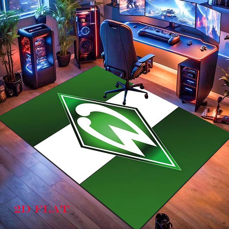 Плакат Werder Bremen Ковер для гостиной, спальни, дома, украшение для дивана, нескользящий коврик для игр детей