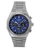 Мужские часы Zenshin Chronograph Super Titanium Blue Dial Eco-Drive CA4610-85L 100M