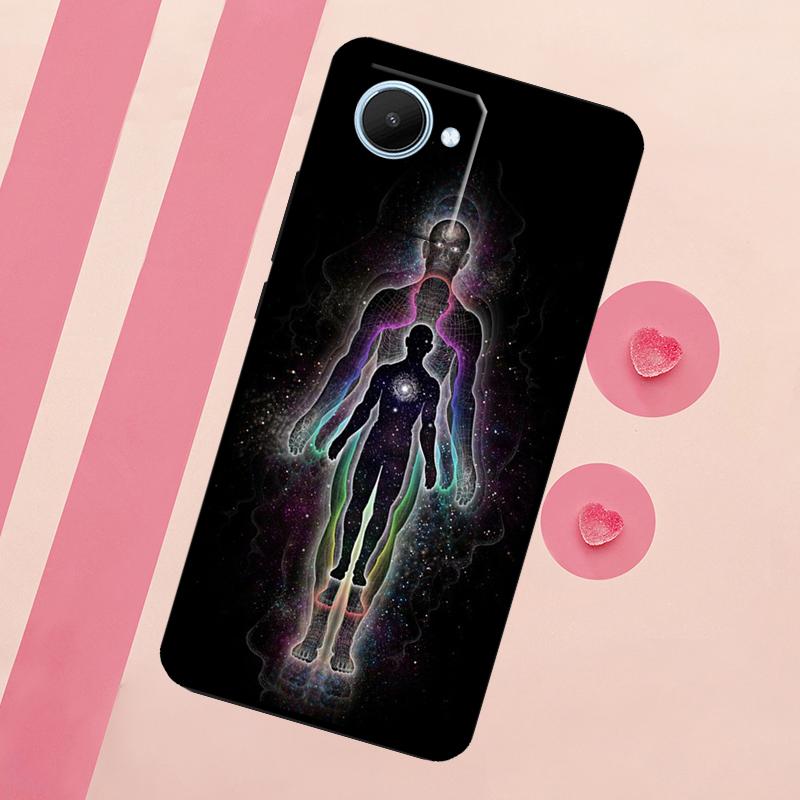 Spiritual Trippy Psychedelic Case For Realme GT Neo 5 3T 2T 9 11 10 Pro Plus C11 C15 C21Y C25S C30 C31 C33 C35 C53 C55