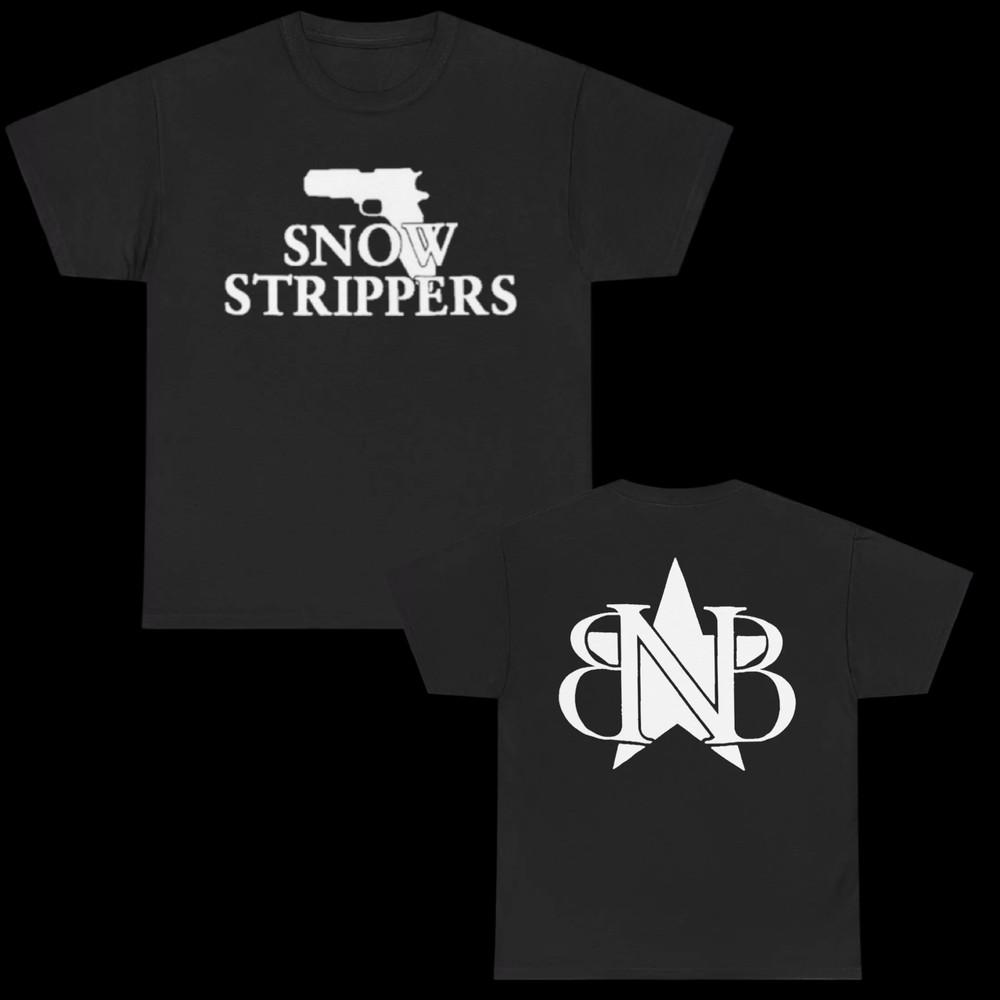 Snow Strippers T Shirt Electronic Dance EDM grunge y2k emo punk goth affliction Unisex T-Shirt