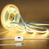 1M-5M USB LED Strip Light 5V 320LEDs/M COB Motion Sensor Lamp Tape DIY TV Mirror Backlight Kitchen Room Night Lighting