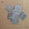 Rectangular Thin Iron Sheet Mat - Ungalvanized, No Hole, Stamped Sealing Plate.