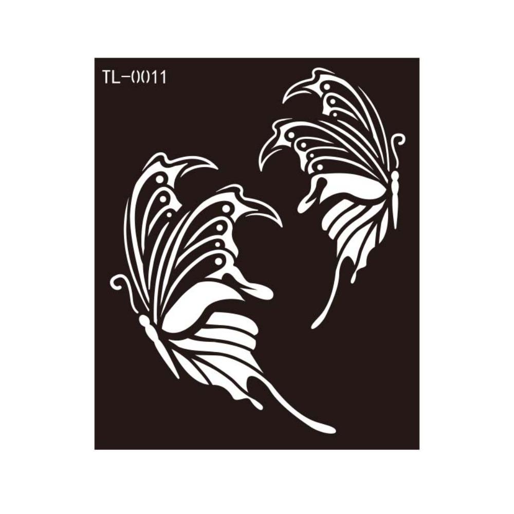 Mehndi Stickers Henna Tattoo Template Fake Tattoo Decals Body Art Sticker Men/Women