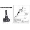 20 шт. Программируемые датчики давления в шинах TPMS Для Autel TS408 TS508 ITS600 433 МГц 315 МГц 2 в 1 MX Sensor Система мониторинга
