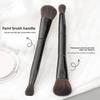 1PC Double Ended Foundation Brush Contour Sculpting Brushes Powder Blush Brush Makeup Brushes Women Cosmetic Tools Facial Brush