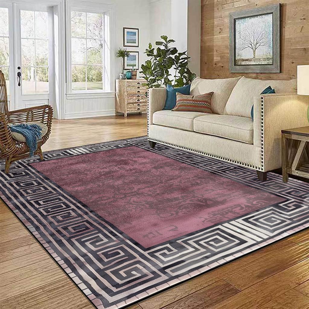Nordic Luxury High-end Carpets для гостиной, современный домашний декор, большие ковры для спальни, гостиной, моющийся нескользящий напольный коврик