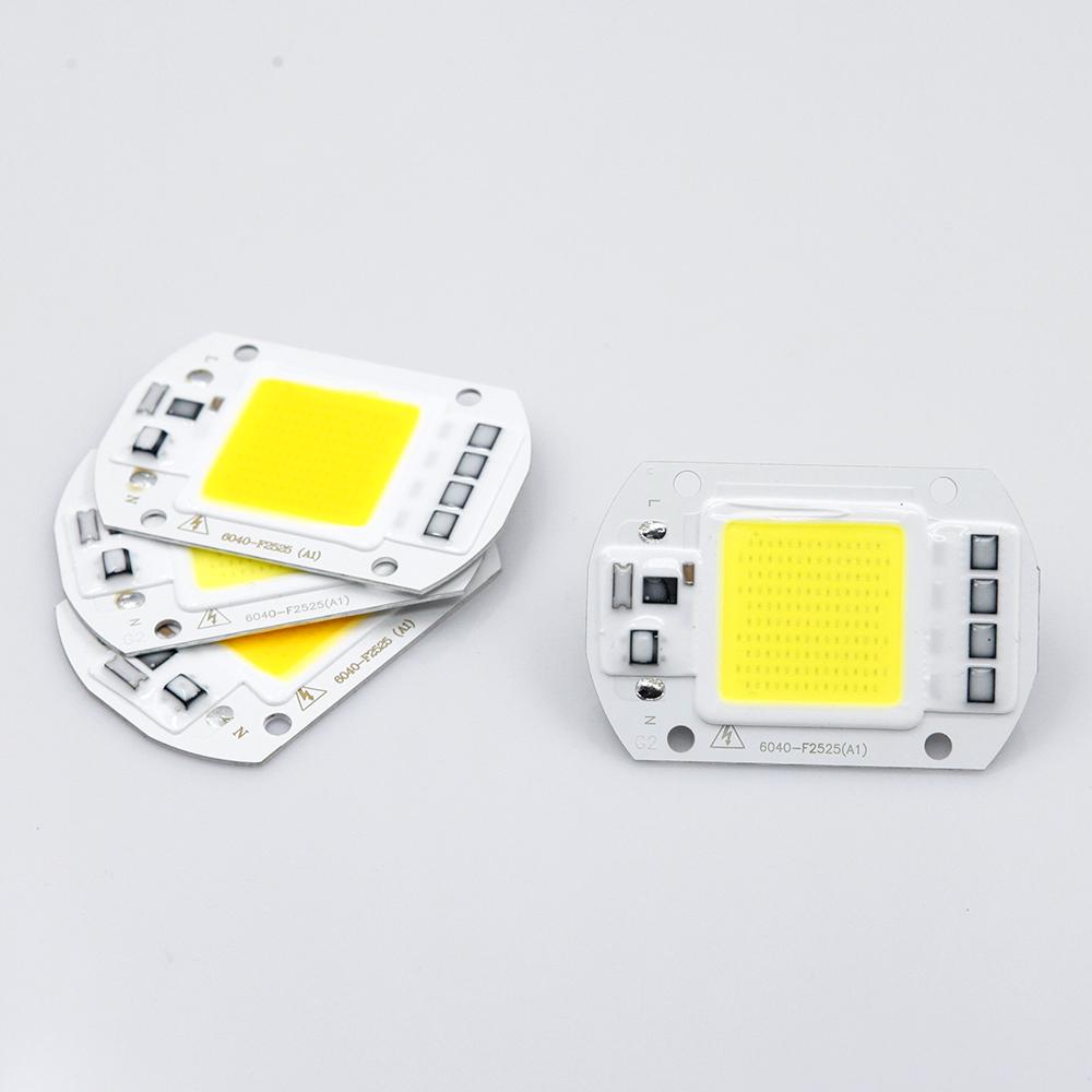 LED Lights COB LED Lamps CHIP AC 220V 50W 30W 20W 10W Hight Brightness Lighting COB Lights Chip For DIY Smart IC Full Spectrum Flood Light