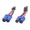 1 Комплект Кабель-адаптер EC8 на SAE 10AWG Силиконовый Провод Линия Для Автомобильного ESC Мотора Аварийного Запуска Солнечной Панели Длиной 16 см