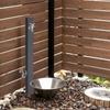UNISON Sprestand 60 Solid Water Set of 2 Width 60 x Height 800 x Depth 60 Tap, Off-Black, Faucets, Silver, 600562320, (1,100)
