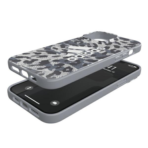 Etui do iPhone 13 Pro Adidas Leopard Szary