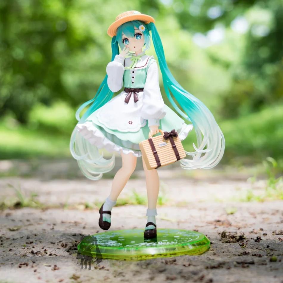 Hatsune Miku In Stock TAiTO Hatsune Miku Fashion Figure Country Ver. PVC 18CM Anime Action Figures Model Collection Toys