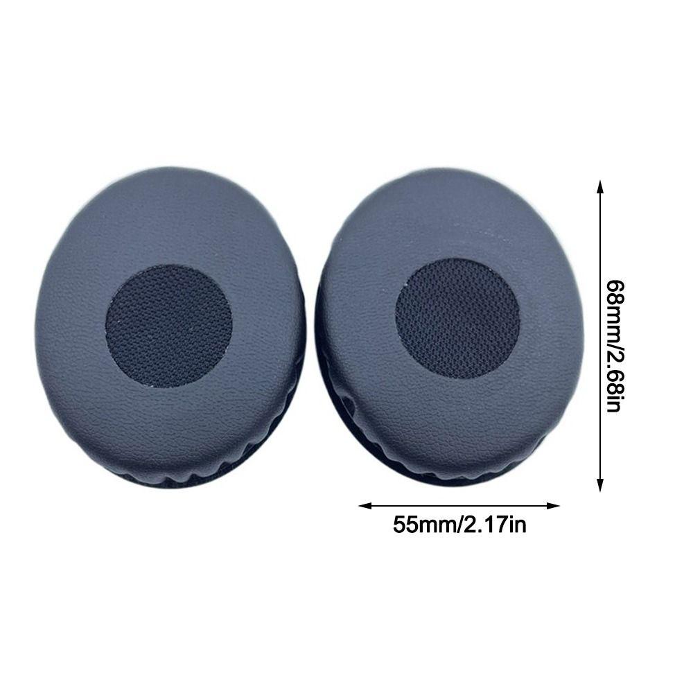 1Pair Sponge Ear Pads Earbuds Cover for Sennheiser HD228 229 218 238 219 220 Headphones Accessories