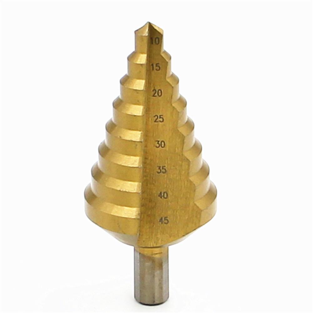 Hex Shank & Triangular Shank Step Drill with Straight and Spiral Flutes