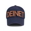 DEINET DEINET BIG LOGO CAP IN NAVY
