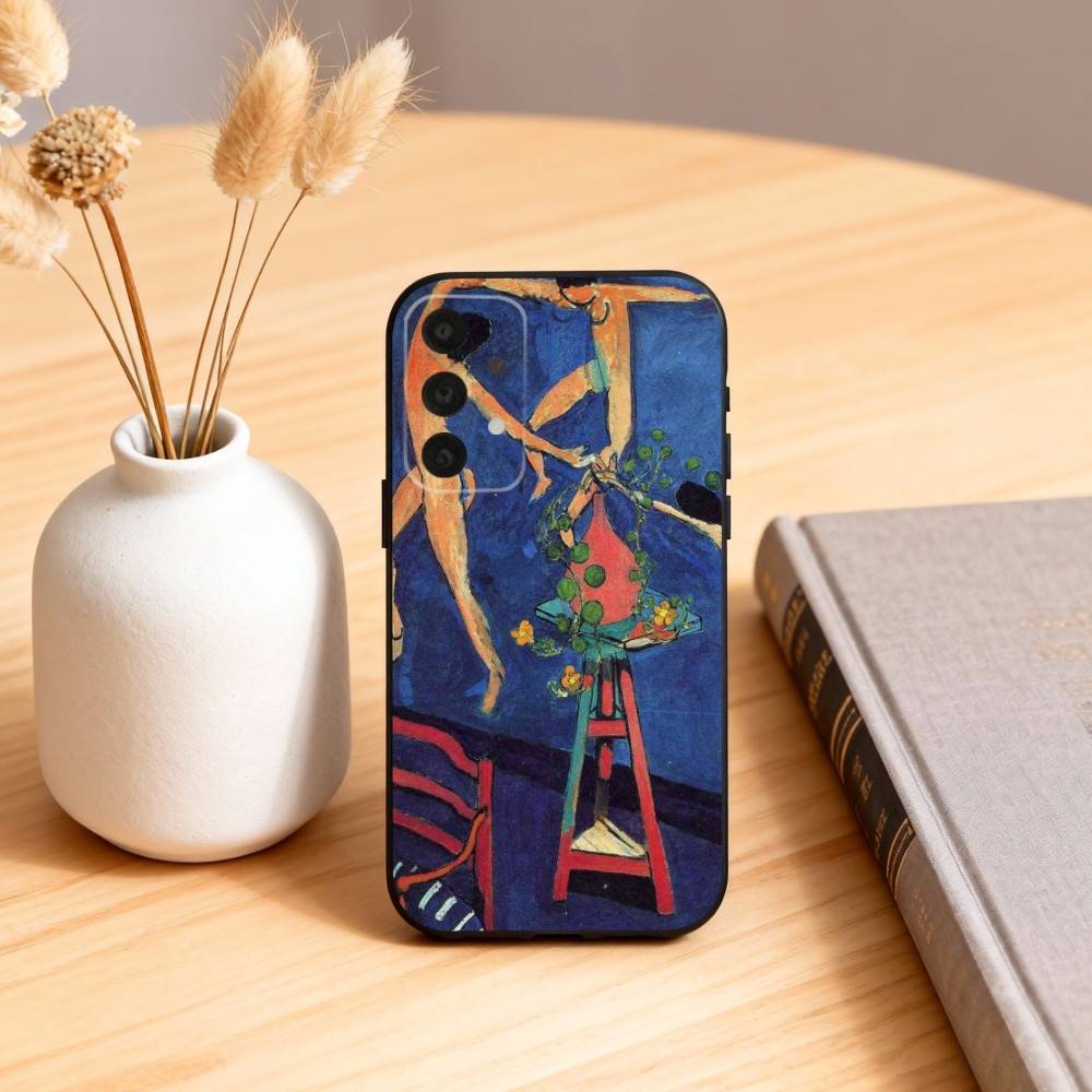 H-Henri M-Matisse Art PaI Phone Case For Samsung S25,24,23,22,30,21,10,9,Ultra,Plus,Lite,FE,4,5 G Soft Black Case