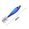 Simulation Jigs Luminous Lead Sinker Wood Shrimp Lures Octopus Bait Weave Squid Hook Fishing Tackle