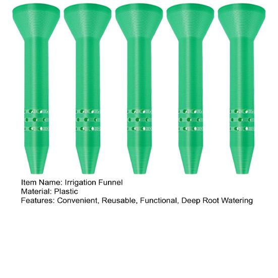 5 шт. воронка для полива растений, воронка для глубокого полива корней, многоразовый инструмент для полива комнатных и уличных растений
