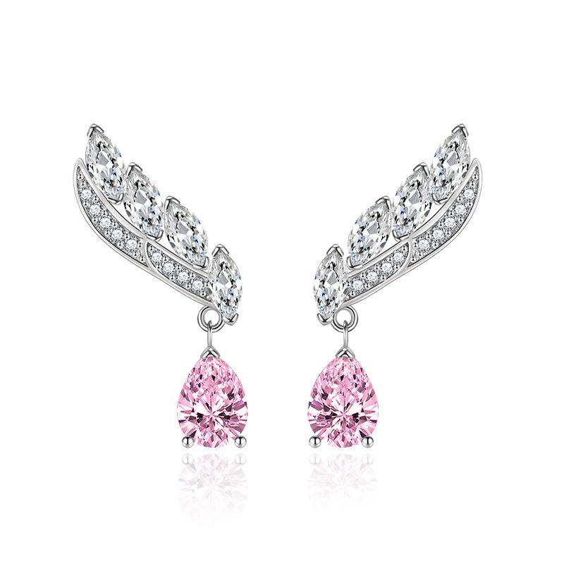 Серьги-капли Lindon из медного сплава с цирконом, серьги-капли для женщин, подарки на свадьбу