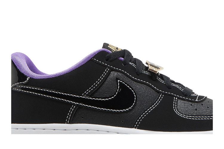 Kids' Sneakers Nike Air Force 1 Low '07 LV8 World Champ Black Purple (GS) Black/Iron Grey/White/Black