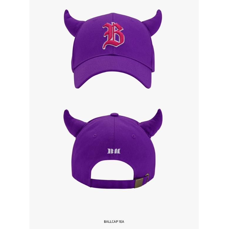 BABYMONSTER DRIP Horn Ball Cap Purple