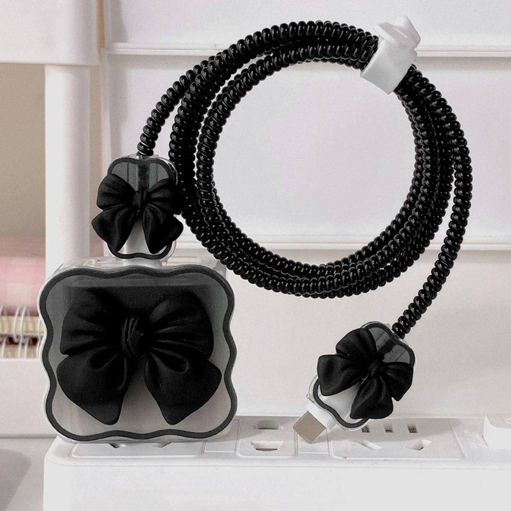 Постепенно прозрачный Защитный чехол для вилки зарядного устройства iPhone Защита USB Защита кабеля Чехол-протектор для кабеля