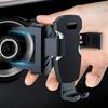 Универсальный автомобильный держатель для телефона на круглое вентиляционное отверстие, поддержка GPS, управление одной рукой, круглый держатель для вентиляционного отверстия