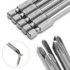 Tool Screwdriver Bits Electric Drills 1/4Inch 150mm Long 5Pcs