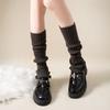 Cute Sweet Leg Warmers Knitting Long Stockings Fashion Boot Warmers  Autumn Winter