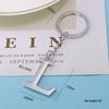Custom English Alphabet Keychain: Personalized Letter Pendant Gift