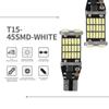 1~4 шт. 2x Canbus T15 W16W светодиодные лампы заднего хода 4014SMD автомобильные светодиодные задние фонари для 5 серии E60 E61 F10 F11 F07 Mini