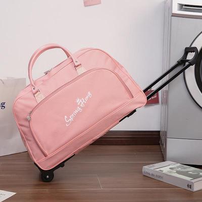 Большая дорожная сумка на колесах: Дорожная ручная кладь на колесах, складное хранение для мужчин и женщин